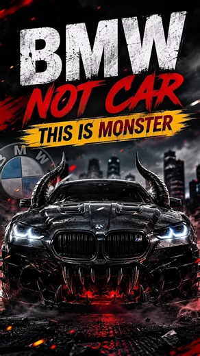 Bmw Not Car This Is Monster 😈 || #short #youtube #factlooper