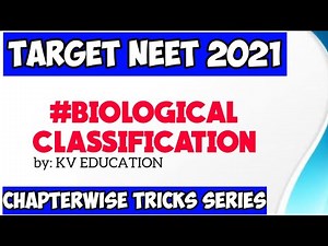 Biological Classification-Full Chapter Tricks🔥🔥 | Neet 2021& Neet 2022 | Biology Ncert Tricks