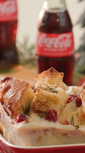 1.8K reactions · 632 shares | #ad 'Tis the season to spread holiday cheer with comforting dishes made for sharing — starting with this festive bread pudding featuring Coca-Cola glazed pancetta and aromatic spices. Share Holiday Magic: https://www.coca-cola.com/us/en/offerings/coke-holiday-2023 | Tastemade | Facebook