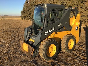 2019 John Deere 318G Skid Steer | Construction