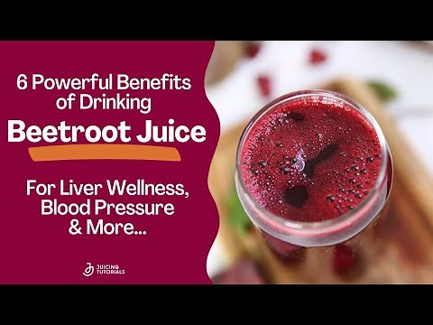 6 Powerful Benefits of Drinking Beet Juice Daily! For Liver Health, Blood Pressure and More