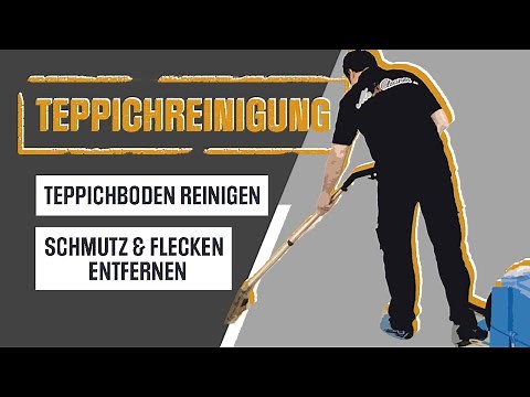 Teppichboden reinigen: Von Auslegware Schmutz und Flecken entfernen