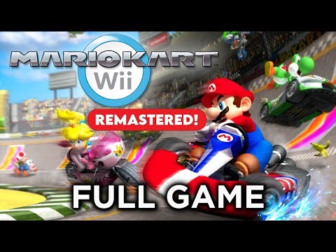 Mario Kart Wii REMASTERED! (4K) │ Full Game 100% Walkthrough
