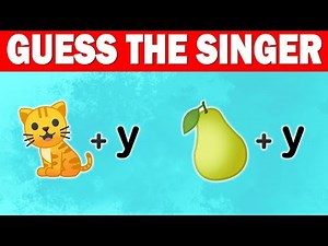 Guess The Singer by Emoji...!
