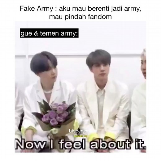 btspersonaaa | banyak nih yg kek gini, caper ngomong kesana kemari mau pindah fandom 😂 pindah mah pindah aja, gausah ngejelek2in army juga kalee 😝 pov:... | Instagram