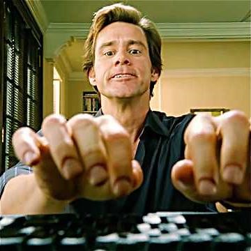 Bruce Almighty | The typewriter meme makes an appearance here. 👀✨ #movie #edit #shorts