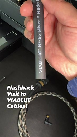 You are looking at an exploded view of VIABLUE’s NF-S6 speaker cable. Using a combination of silver-plated OFC copper wire, air pipes, and six layers of shielding, it takes 19 separate production stages to put these cables together. #secrets #viablue #hifi | Secrets of Home Theater and High Fidelity