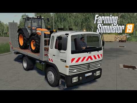 FS19 - Renault G210 tow truck - NEW TRUCK MOD for Farming Simulator 2019 MODS ROLEPLAY