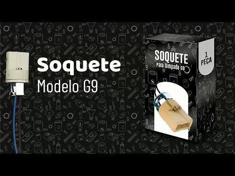 DIY - SOQUETE PARA LÂMPADA G9 - COMO INSTALAR