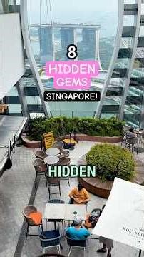 8 Hidden Gems in Singapore! 🇸🇬
