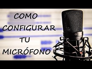 Configurar microfono Condenser Microphone SF 666