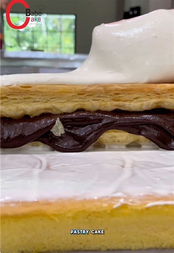 Pastry cake chocolate cheese super nagih 😻 #pastry #babecake🧁 #kulinerpadang #babecake