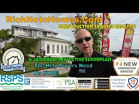 Tour The Stunning Palm Model Home In Waterset Apollo Beach By Richmond American Homes, Construction