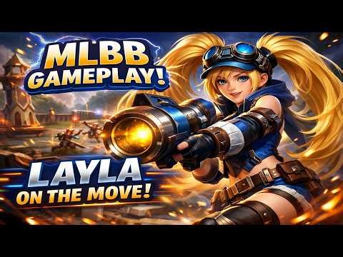 Late Game Layla is Absolutely TERRIFYING 😳 | MLBB Gameplay