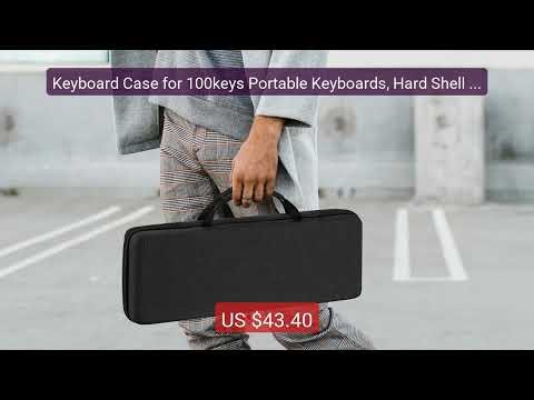 Keyboard Case for 100keys Portable Keyboards, Hard Shell Trave... — Best Buy 2026 | Great Quality!