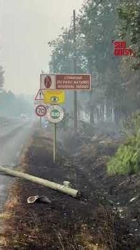 Le Porge : les images d’un paysage dévasté après le passage des flammes