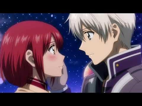Snow White With The Red Heir Character Shirayuki and Prince Zen Kiss Moments Together