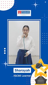 1.6K views · 28 reactions | What an incredible Open Mic Competition by our IGCSE learners at Podar International School! ✨ We're highlighting 3 standout performances in this reel, but every participant brought something special to the stage. Bravo to all our amazing singers!  #PodarInternationalSchool #IGCSEOpenMic #StudentTalent #ProudMoments #PodarSantacruz | Podar International School-IB & Cambridge International, Santacruz, Mumbai | Facebook