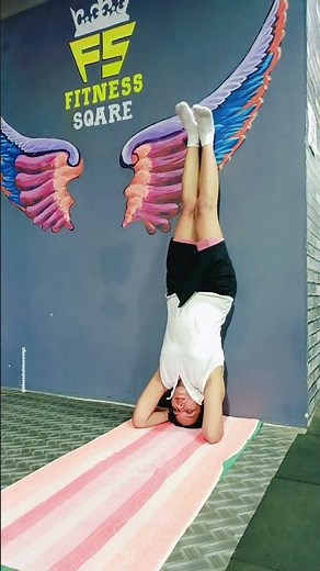 “Headstand Challenge 🔥Only Strong Core Can Hold This”