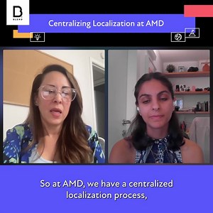 🎙 "We ensure that we tailor our content to address the local needs, concerns, and interests of the market." - Nathalie Duran, Senior Digital Marketing Specialist at AMD Nathalie, our latest #LocalizationLeader, shared her #localization best practices from years working in the entertainment and tech industries, including: 🌎 Building trust and credibility with international audiences 🤝 Establishing localization's value with various stakeholders 📌 Involving localization in the product planning 
