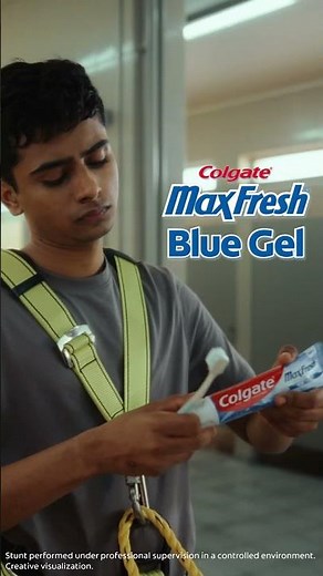 Colgate MaxFresh Blue: Unbeatable Freshness! | English