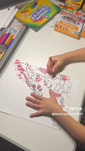 How to Draw Mechagodzilla vs Godzilla Step by Step