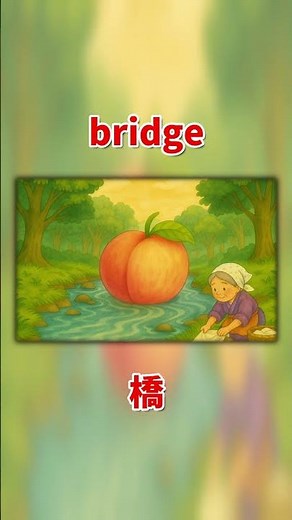 日本昔話de英単語 桃太郎④ #英語学習 #日本昔話で英語 #英語初心者