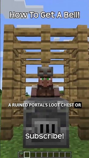 How To Get A Bell In Minecraft?!