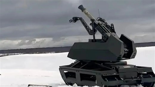 Putin unleashes killer robot as vid shows it reloading and firing in seconds