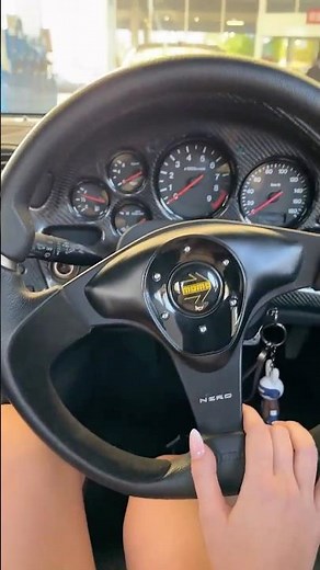 This heavily modded MAZDA RX7 is actually insane! #jdm #mazda #carsoftiktok