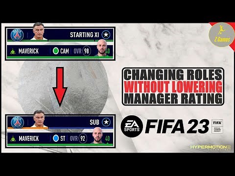 FIXED: How to Change your Role in FIFA 23 Player Career Mode without Reseting your Manager Rating