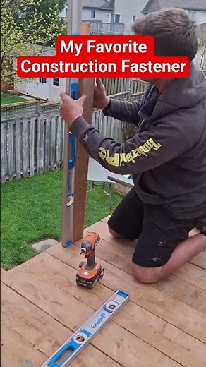 I wish I knew about these U2 construction fasteners soner they are so quick easy to install & strong