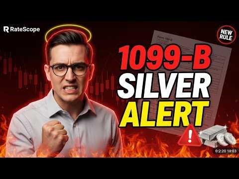 IRS Form 1099-B Now Applies To These Silver Transactions — Dealers Won't Warn You