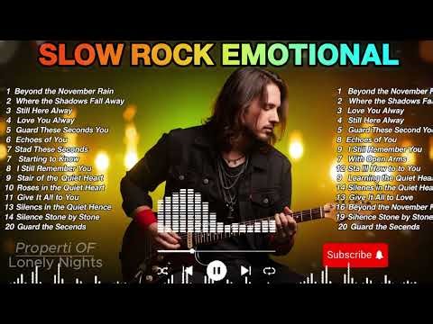 20 Classic Rock Sad Love Songs 💔 Emotional Heartbreak Ballads Playlist Bon Jovi, Metallica, Scorpi