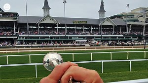 𝗔 𝗗𝗮𝘆 𝗜𝗻 𝗧𝗵𝗲 𝗟𝗶𝗳𝗲 with Steve Buttleman, as he prepared to bugle at his 30th Kentucky Derby... 🌹🎺 #KyDerby | World Horse Racing