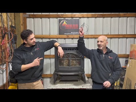 Quadra-Fire Castile Pellet Stove Igniter Element Replacement Repair Tutorial