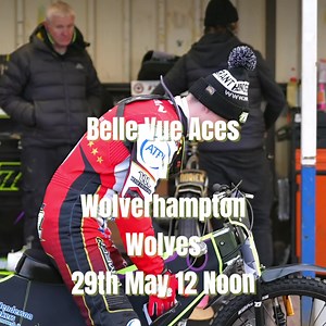 WOLVES HEAD BACK TO MONMORE WITH A POINT | 🐺 ✊ WOLVERHAMPTON head back to Monmore Green tonight (Monday, May 29, 8pm) with another league point in the bag. The Parrys International Wolves travelled to Manchester for the first part of their Bank Holiday double header with Belle Vue - and were involved in a Sports Insure Premiership classic. A 45-45 draw over the programmed 15 races saw them battle out their first ever Super Heat, but they were denied an additional league point in the final secon