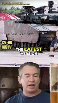 CV90: Engine Power & Rubber Track Secrets Revealed! #shorts