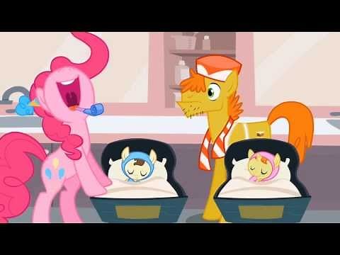 Pinkie Celebrates The Cake Twins' Birth - My Little Pony: Friendship Is Magic - Season 2