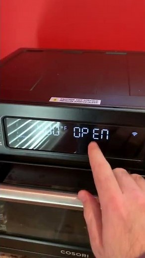 Broken door detection on air fryer