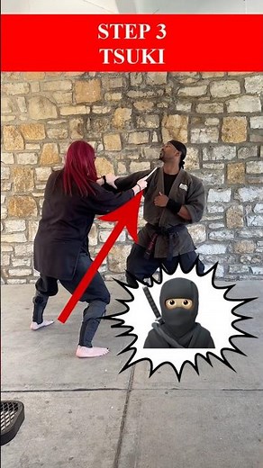 How To Do TSUKI with TANTOJUTSU 🥷🏻 #Shorts #Ninjutsu #MartialArts