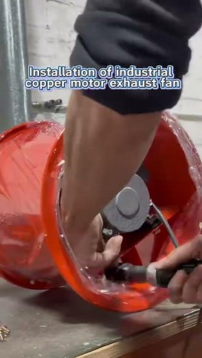 Industrial Ventilation Fan Motor Manufacturing