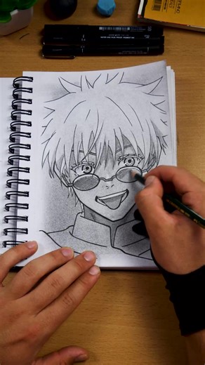 Amazing Split Drawing: Kakashi and Gojo! Who's Next?