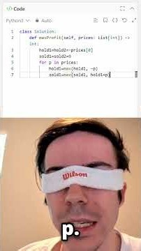 LeetCode Hard Blindfolded: Best Time to Buy and Sell Stock III