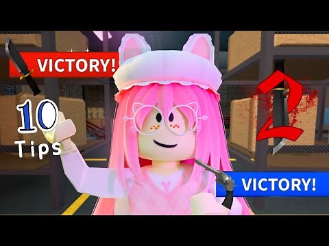 ¡TIPS para SIEMPRE ganar como SHERIFF y ASESINO! [MM2]