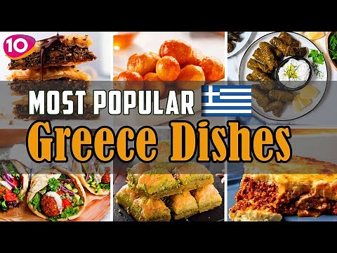Top 10 Most Popular Foods in Greece, Must Try Greek Dishes & Traditional Cuisine! Athens Street Food