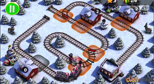 《火车危机 圣诞节版》:锻炼多线思维能力的益智佳作