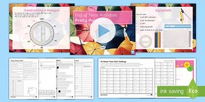 End of Term Maths Activity Pack