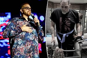 Sinbad still learning to walk 2 years after stroke, family reveals
