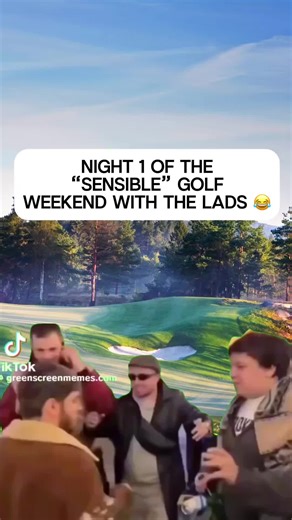 Is there such thing as a sensible golf weekend? 😂 #golf #golfweekend #golfer